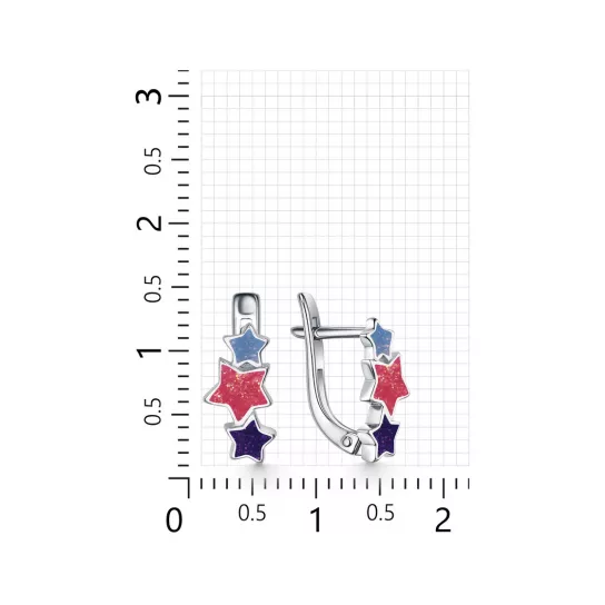 Серьги из серебра