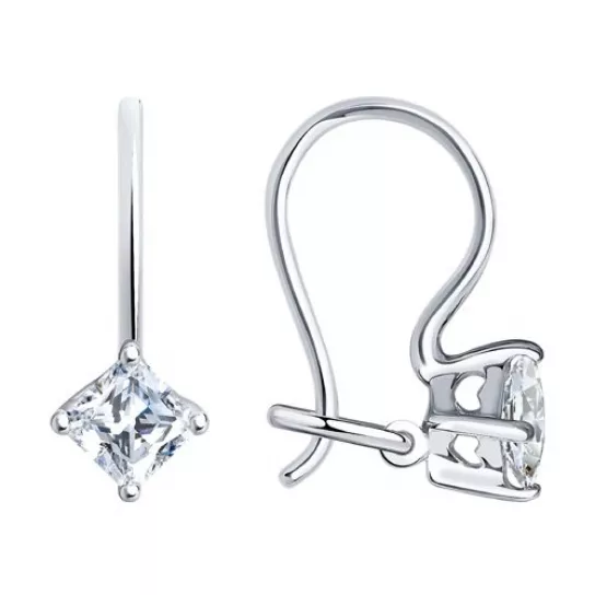 Серьги детские из серебра