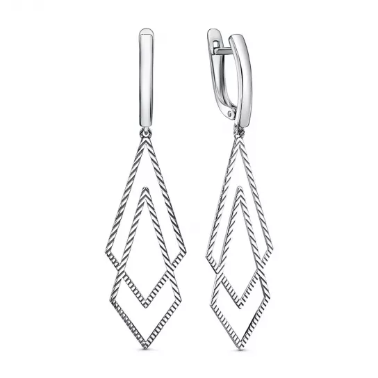 Серьги из серебра