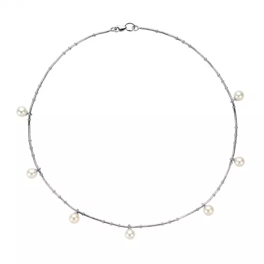 Колье из серебра