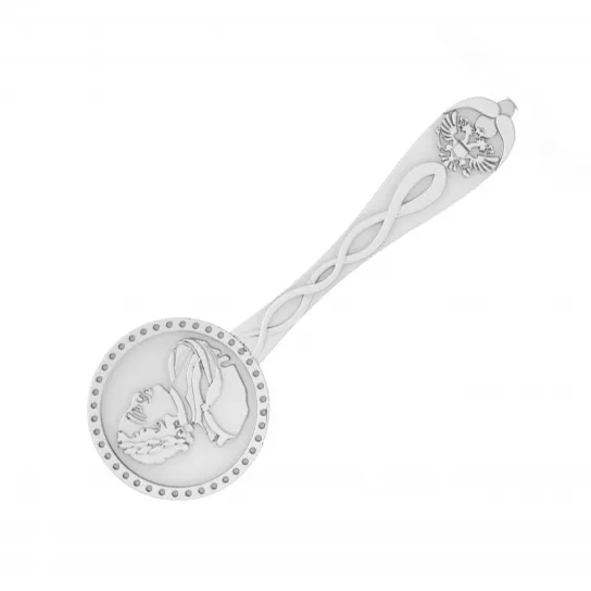 Ложка из серебра