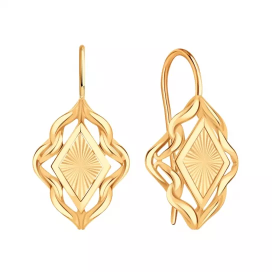 Серьги из золота