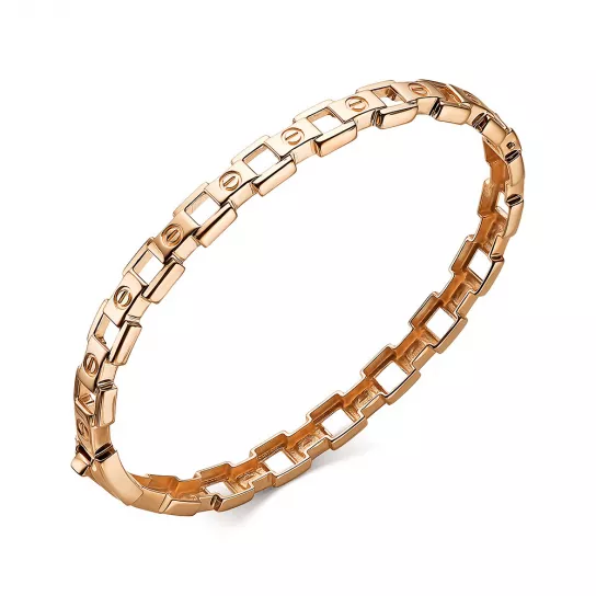 Браслет жесткий из золота