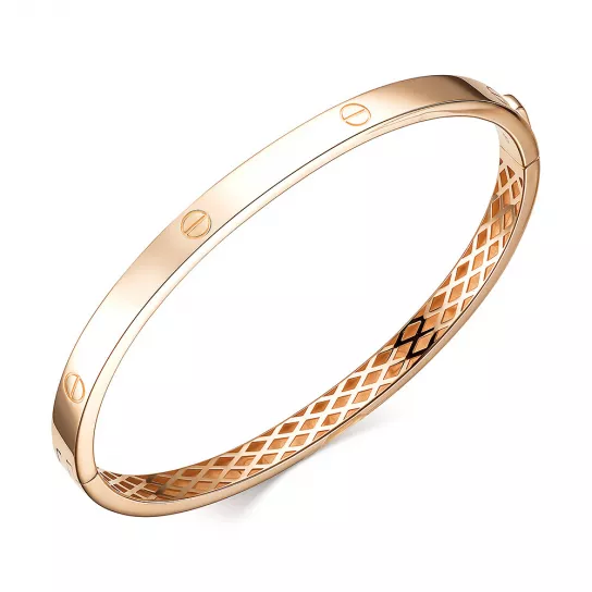 Браслет жесткий из золота