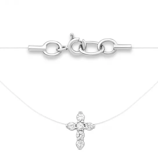 Колье из серебра