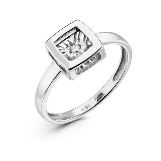 Кольцо с бриллиантами из золота