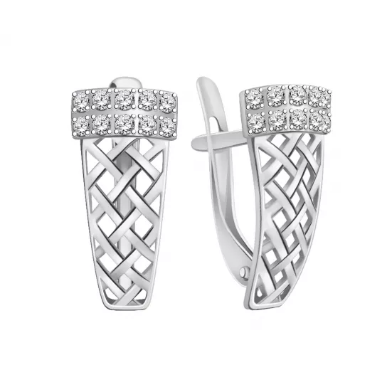 Серьги из серебра