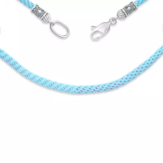 Колье из серебра